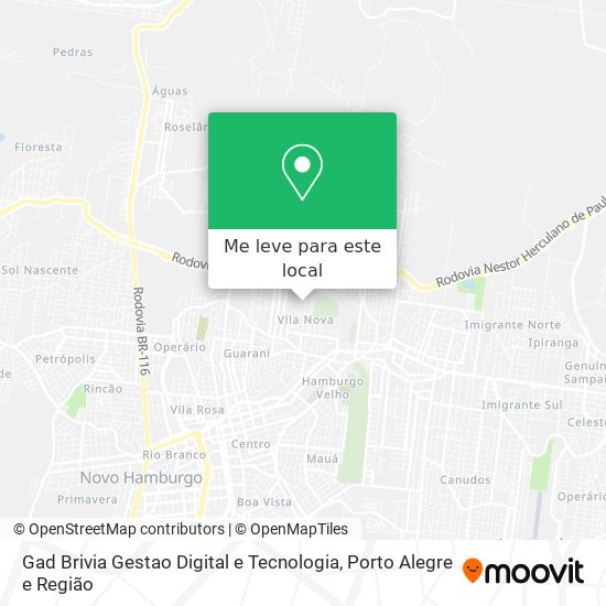 Gad Brivia Gestao Digital e Tecnologia mapa