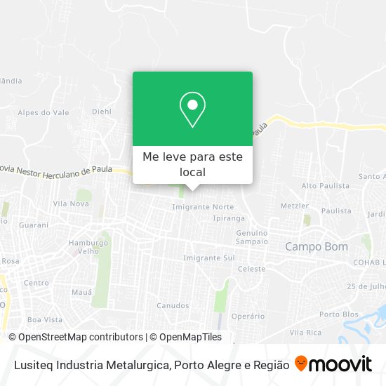 Lusiteq Industria Metalurgica mapa