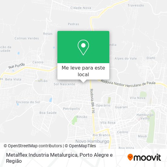 Metalflex Industria Metalurgica mapa