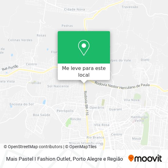Mais Pastel I Fashion Outlet mapa