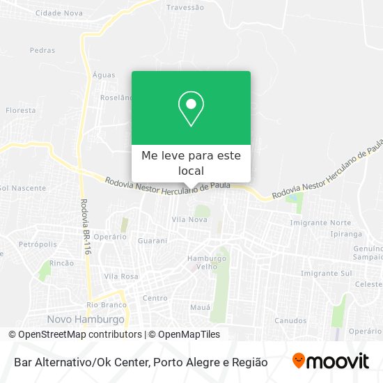 Bar Alternativo/Ok Center mapa