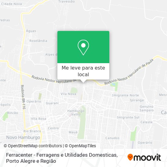 Ferracenter - Ferragens e Utilidades Domesticas mapa