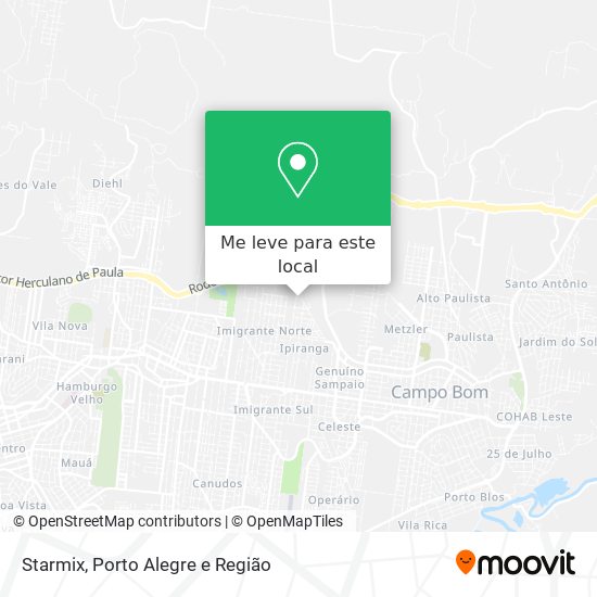 Starmix mapa