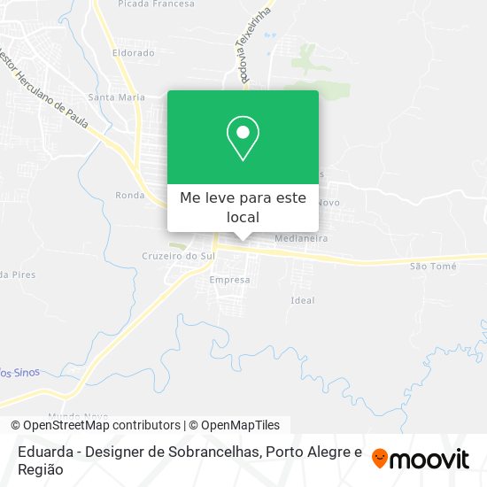 Eduarda - Designer de Sobrancelhas mapa