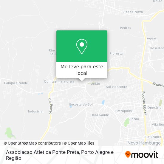 Associacao Atletica Ponte Preta mapa