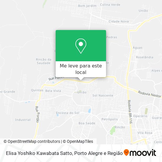 Elisa Yoshiko Kawabata Satto mapa