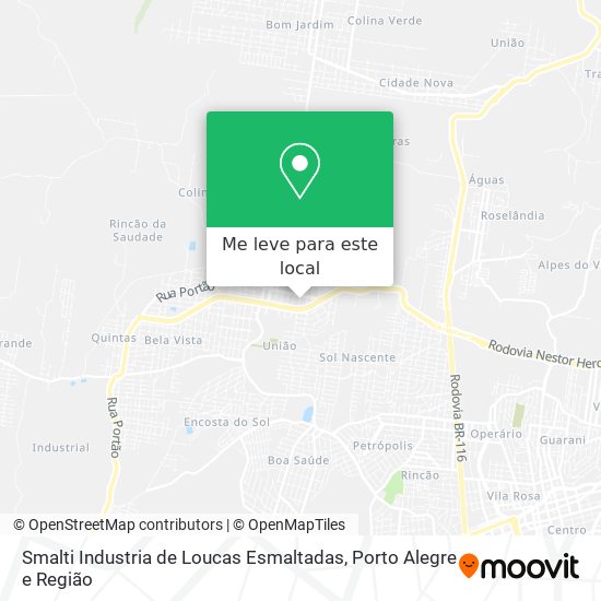Smalti Industria de Loucas Esmaltadas mapa