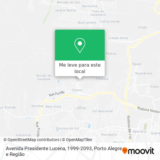 Avenida Presidente Lucena, 1999-2093 mapa