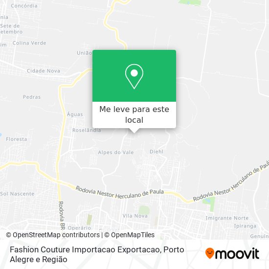 Fashion Couture Importacao Exportacao mapa