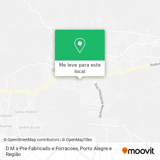 D M a Pre-Fabricado e Forracoes mapa