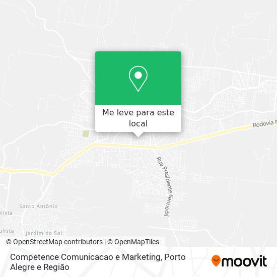 Competence Comunicacao e Marketing mapa
