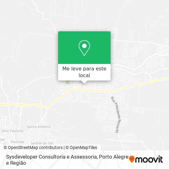 Sysdeveloper Consultoria e Assessoria mapa