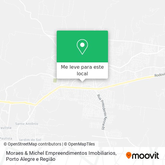 Moraes & Michel Empreendimentos Imobiliarios mapa