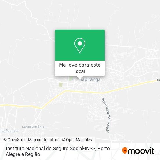 Instituto Nacional do Seguro Social-INSS mapa