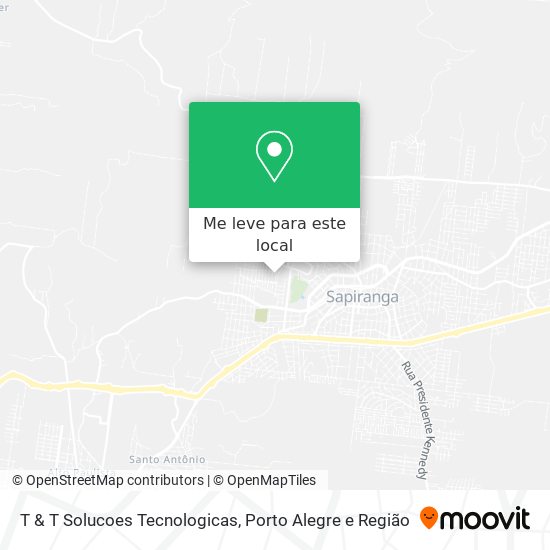 T & T Solucoes Tecnologicas mapa