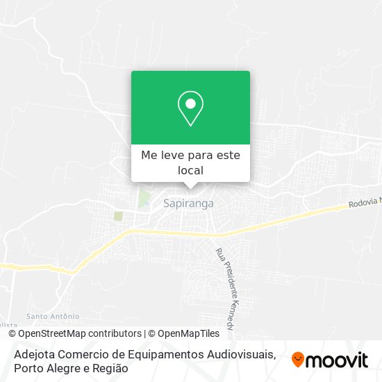 Adejota Comercio de Equipamentos Audiovisuais mapa