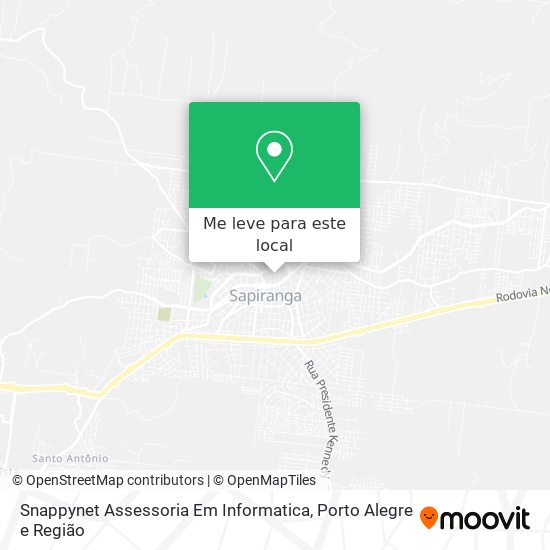 Snappynet Assessoria Em Informatica mapa