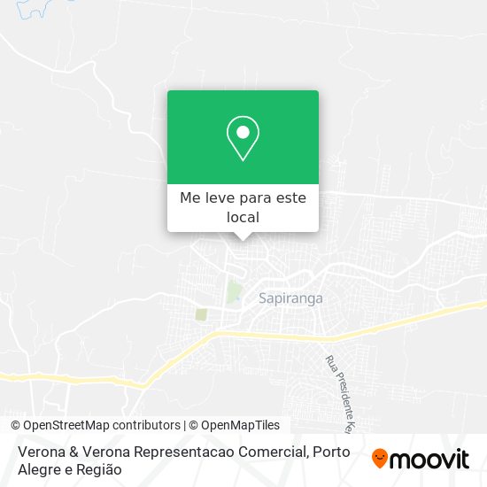 Verona & Verona Representacao Comercial mapa