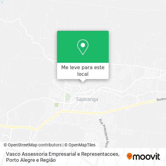 Vasco Assessoria Empresarial e Representacoes mapa