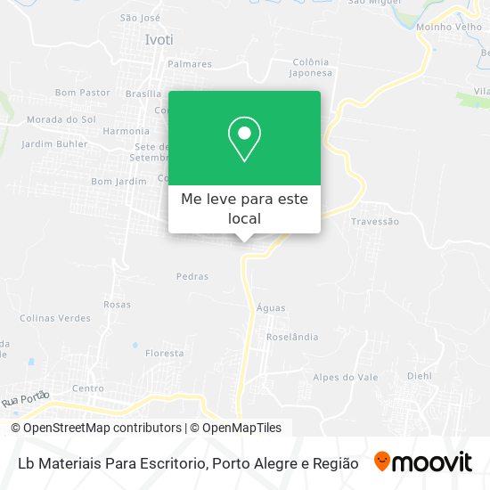 Lb Materiais Para Escritorio mapa