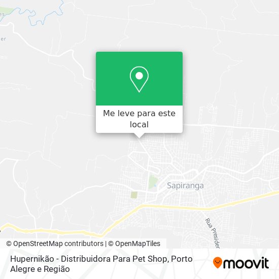 Hupernikão - Distribuidora Para Pet Shop mapa