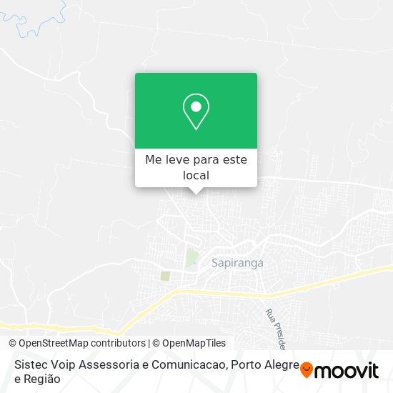 Sistec Voip Assessoria e Comunicacao mapa