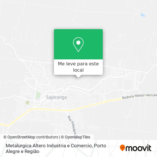 Metalurgica Altero Industria e Comercio mapa