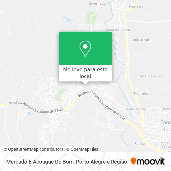 Mercado E Acougue Du Bom mapa