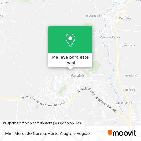 Mini Mercado Correa mapa
