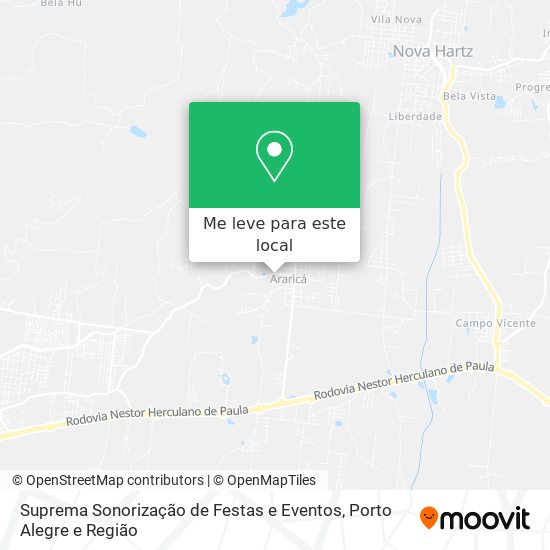 Suprema Sonorização de Festas e Eventos mapa