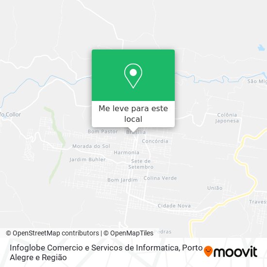 Infoglobe Comercio e Servicos de Informatica mapa