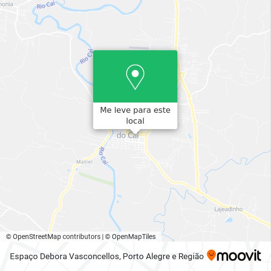 Espaço Debora Vasconcellos mapa