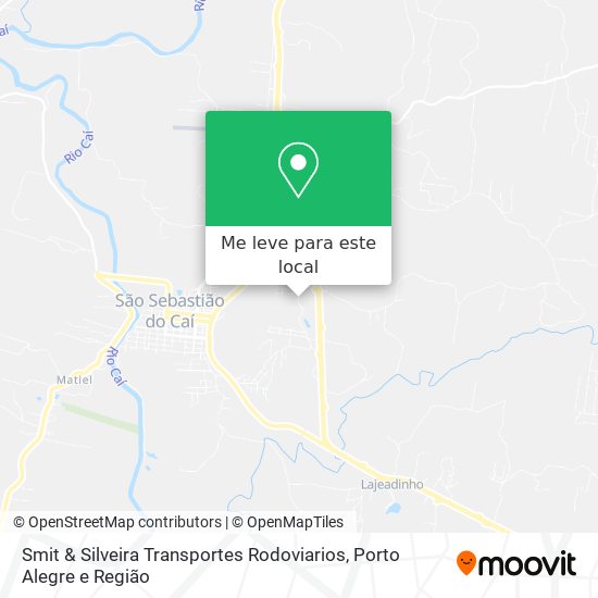 Smit & Silveira Transportes Rodoviarios mapa