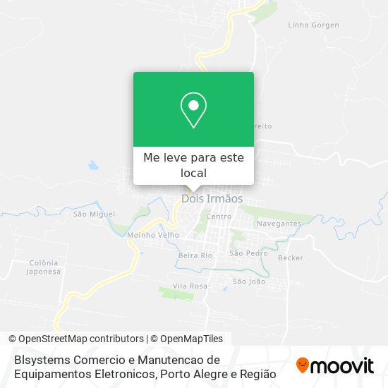 Blsystems Comercio e Manutencao de Equipamentos Eletronicos mapa