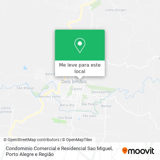 Condominio Comercial e Residencial Sao Miguel mapa