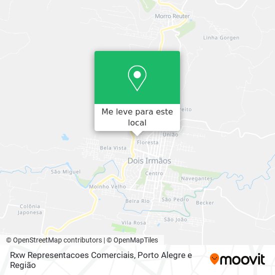 Rxw Representacoes Comerciais mapa