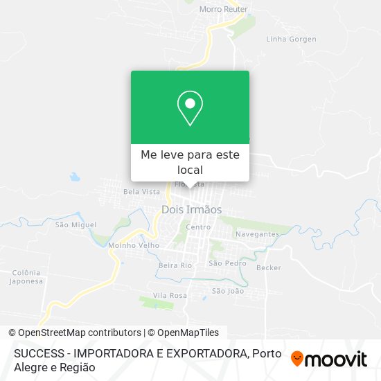 SUCCESS - IMPORTADORA E EXPORTADORA mapa