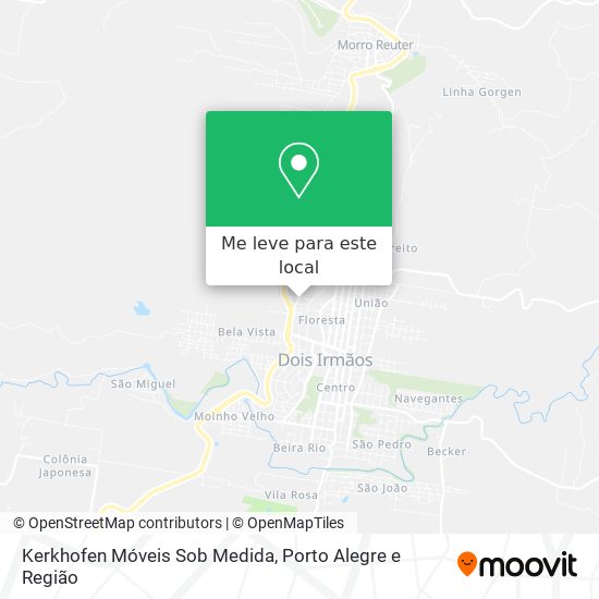 Kerkhofen Móveis Sob Medida mapa