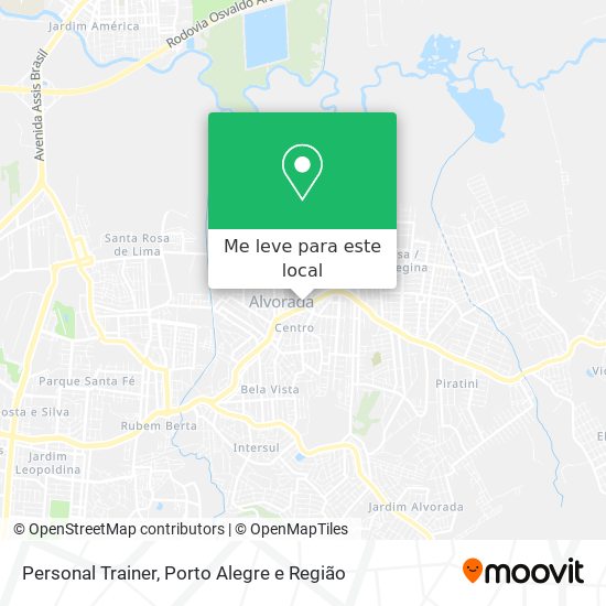 Personal Trainer mapa