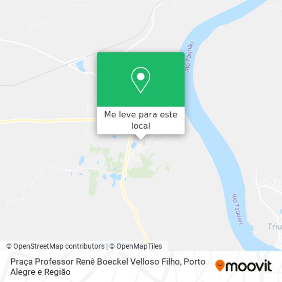 Praça Professor Renê Boeckel Velloso Filho mapa