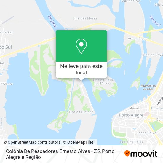 Colônia De Pescadores Ernesto Alves - Z5 mapa