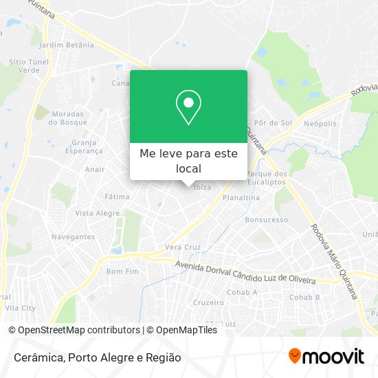 Cerâmica mapa