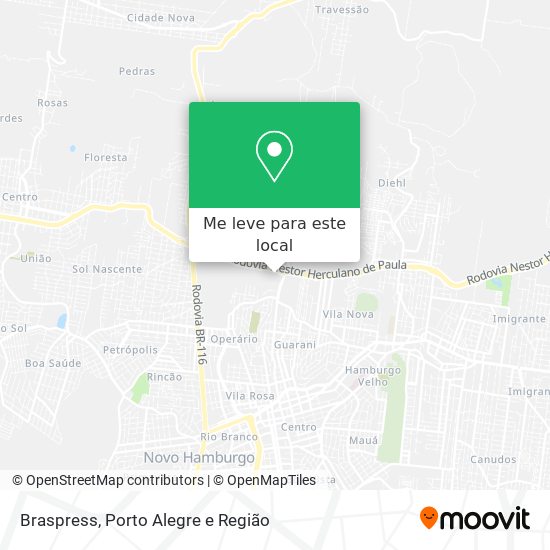 Braspress mapa