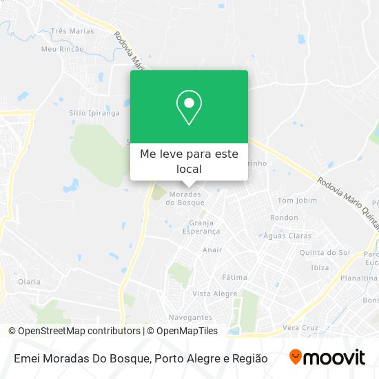 Emei Moradas Do Bosque mapa