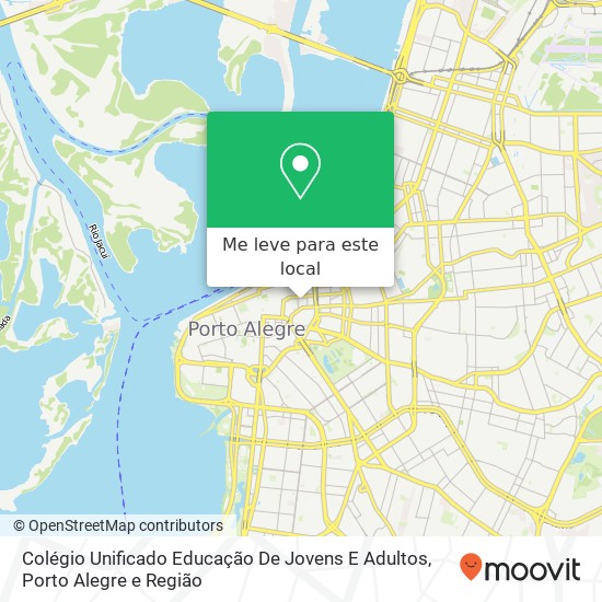 Colégio Unificado Educação De Jovens E Adultos mapa