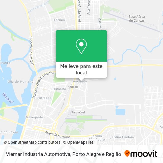 Viemar Industria Automotiva mapa