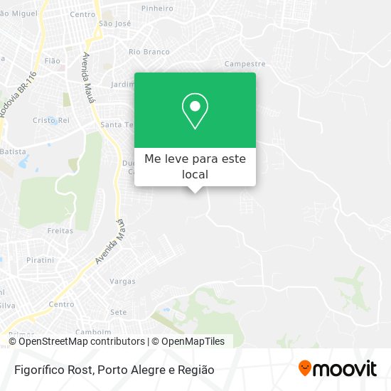 Figorífico Rost mapa