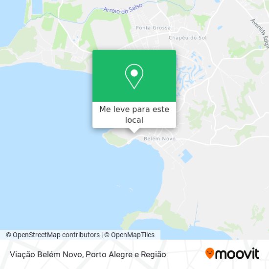 Viação Belém Novo mapa