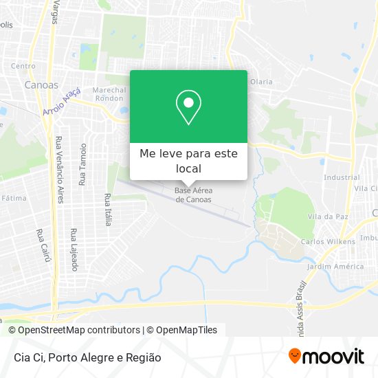 Cia Ci mapa