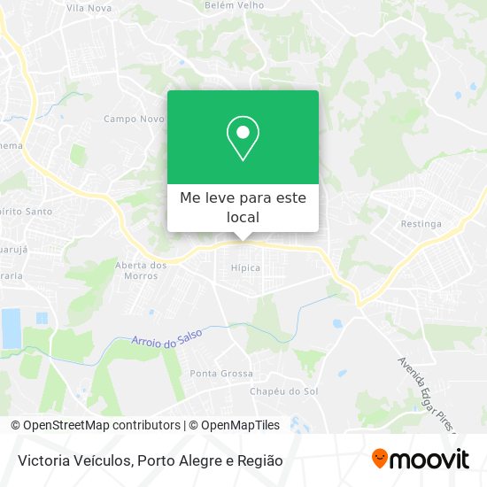 Victoria Veículos mapa